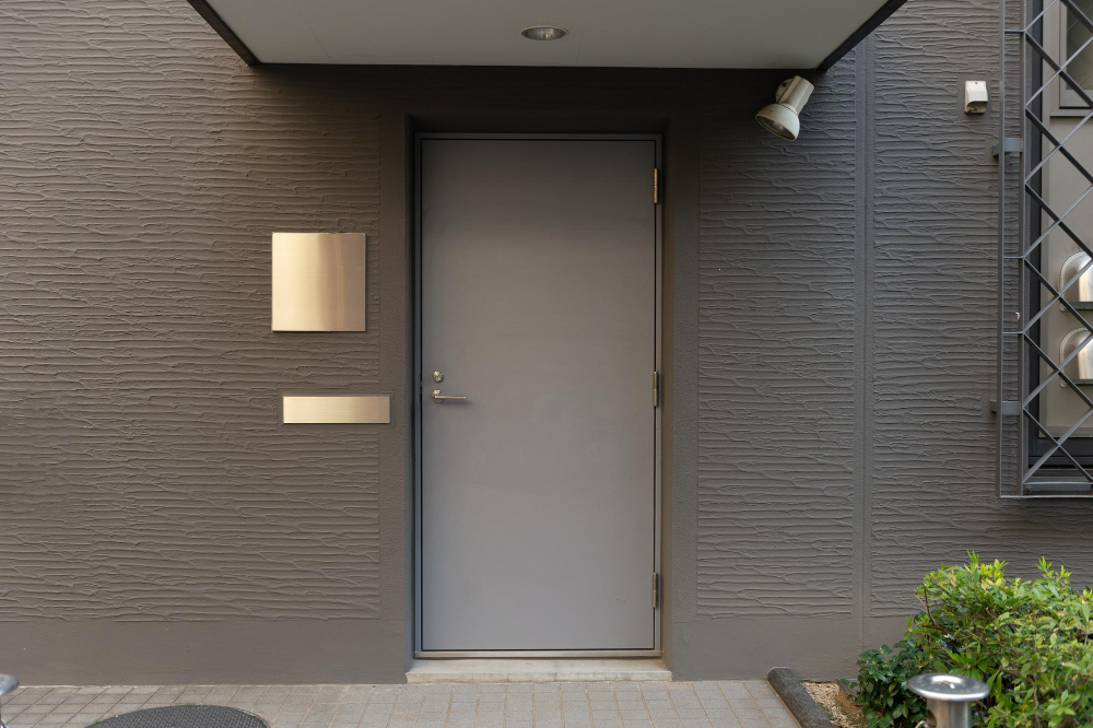 Laredo Solid Steel Front Door